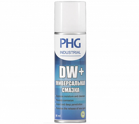 Смазка универсальная проникающая силиконовая DW+ MULTIPURPOSE GREASE 90 ml